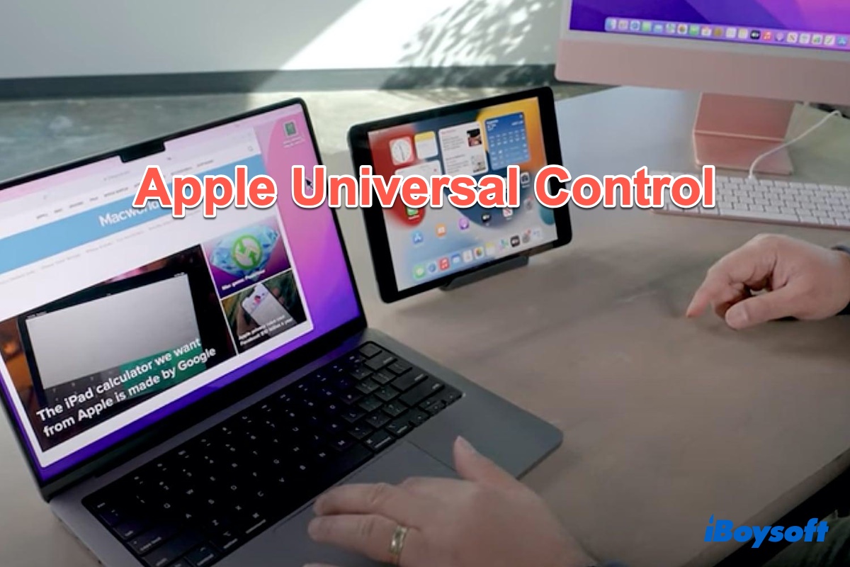 what is Apple Universal Control
