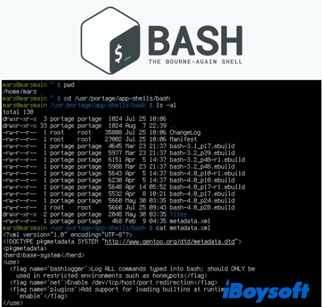 Bash profile mac os как открыть