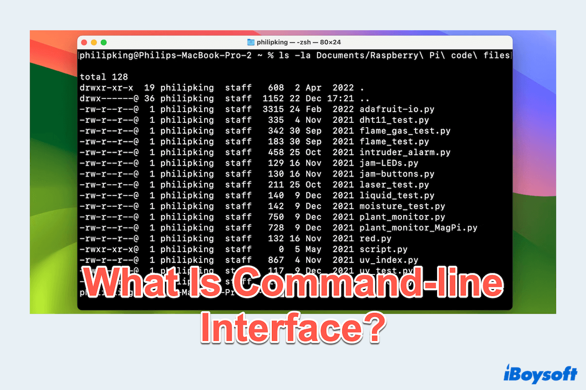 What is Command-line Interface