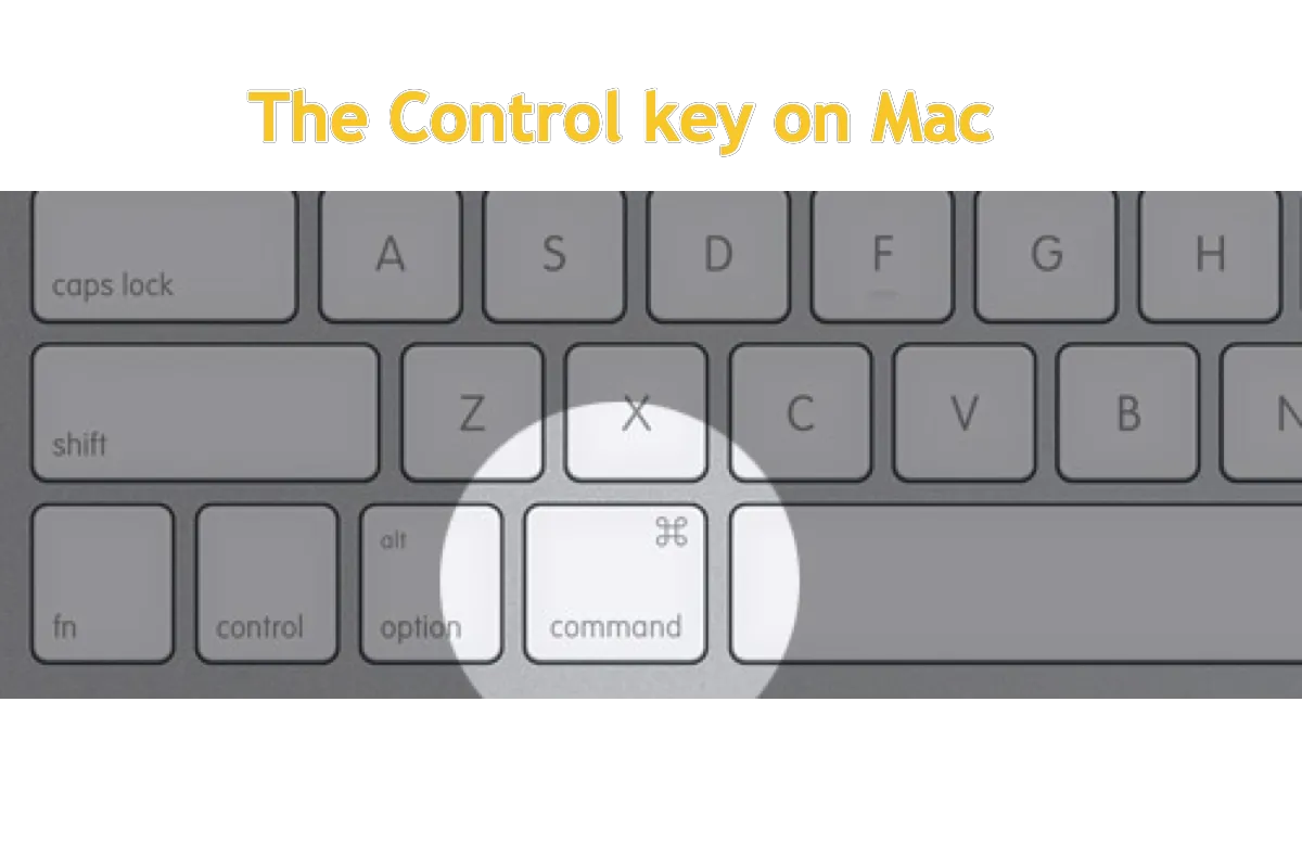 Tecla Control en Mac