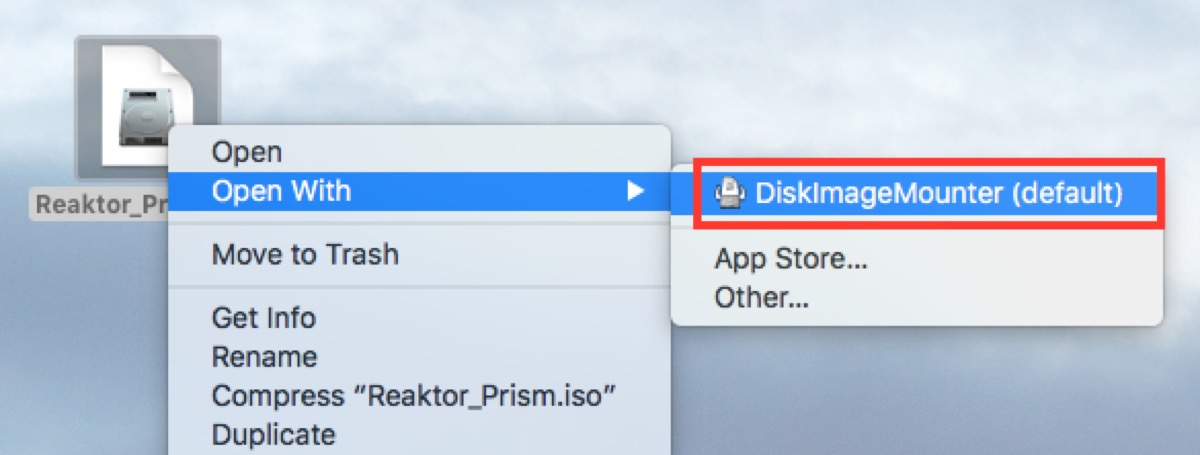 Disk Image Mounter for Mac