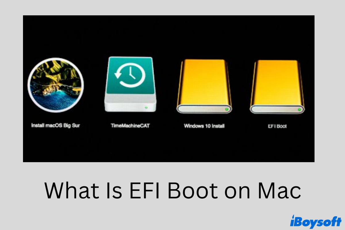 what is EFI Boot on Mac