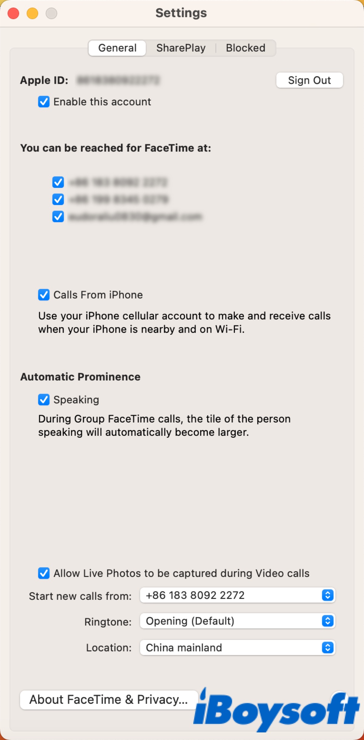 Configurar o FaceTime para começar a usar