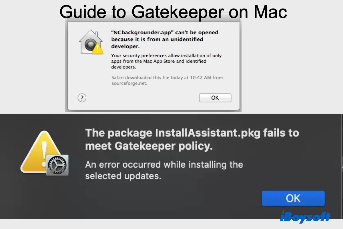 What is Gatekeeper & How to Disable Gatekeeper on Monterey?