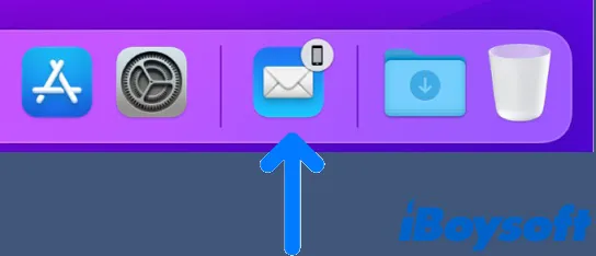 Where to find Handoff icon on Mac