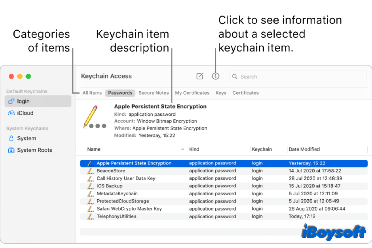 How To Find My Apple Keychain Password