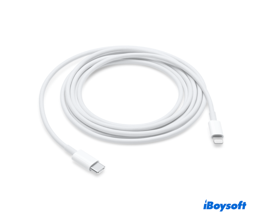 Lightning to USB-C cable