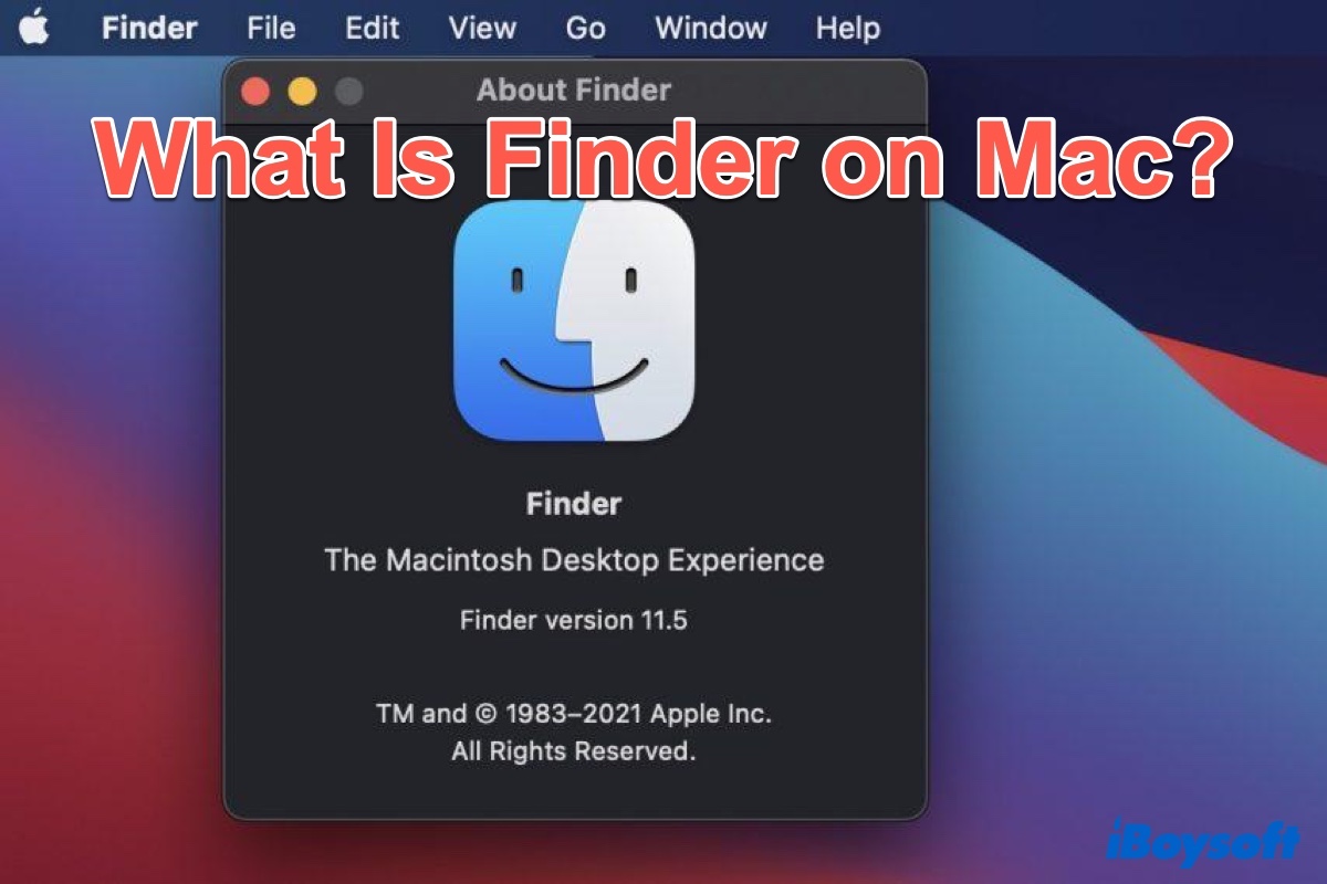 finder app in mac