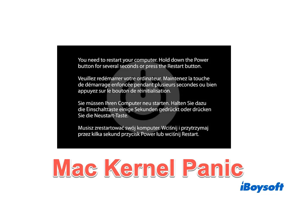 Mac Kernel Panic error