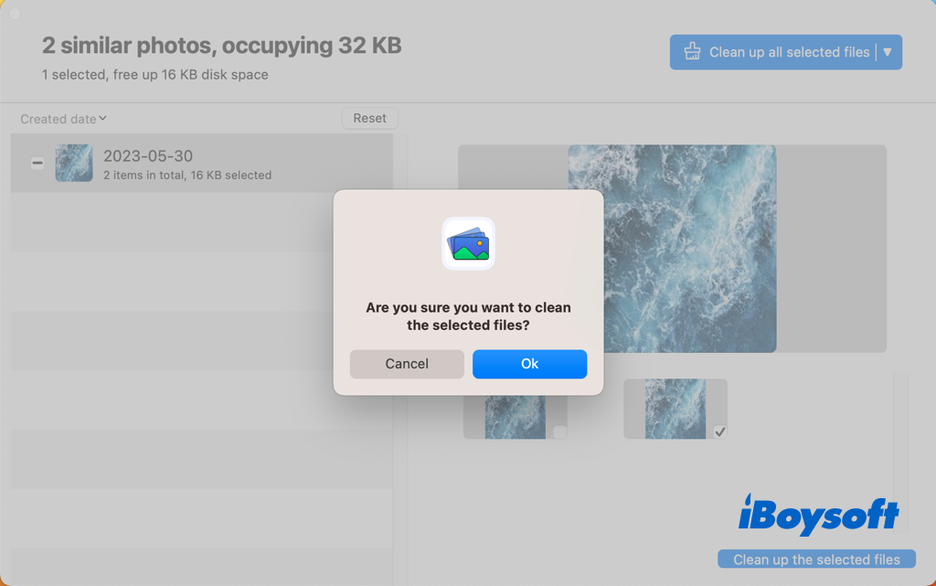 iBoysoft MagicMenuを使用して重複写真をクリーンアップする方法