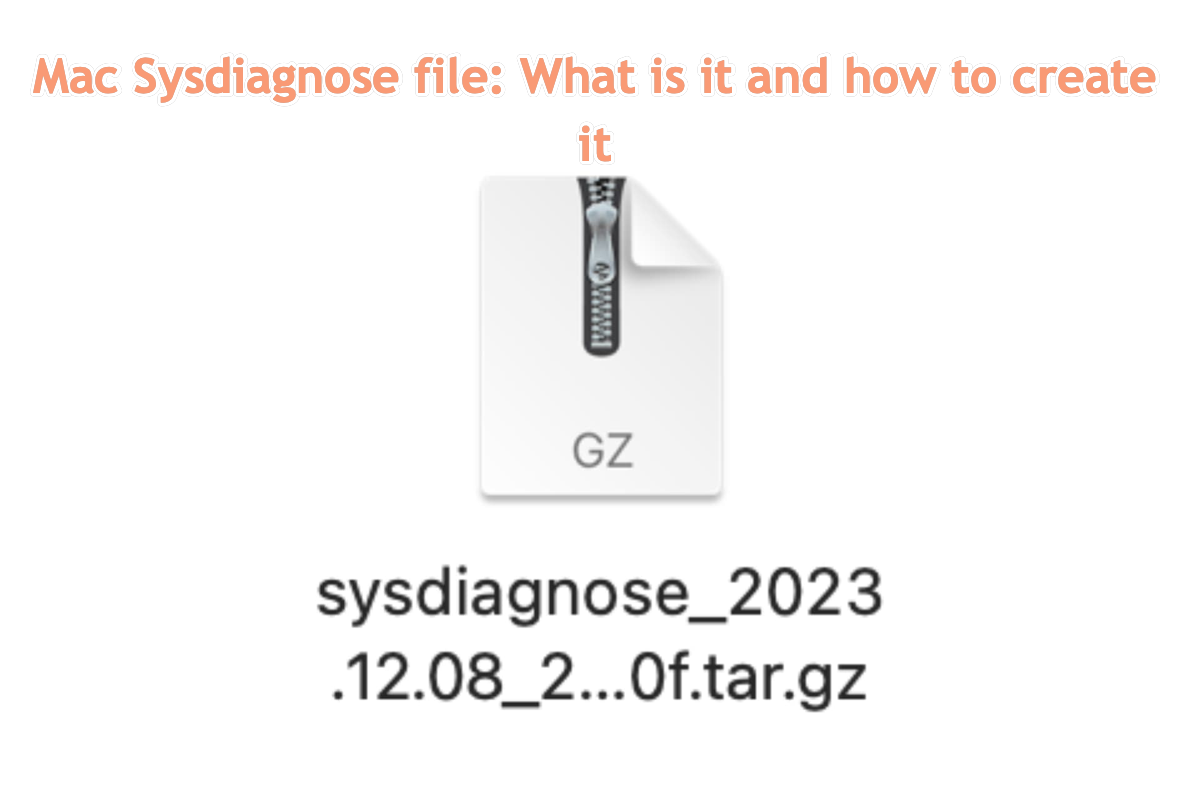 Fichier Mac Sysdiagnose