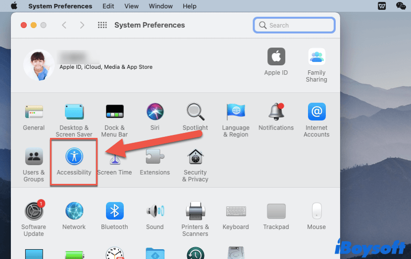 turn VoiceOver on or off on Mac