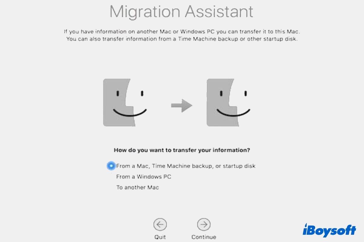 what is Migration Assistant on Mac