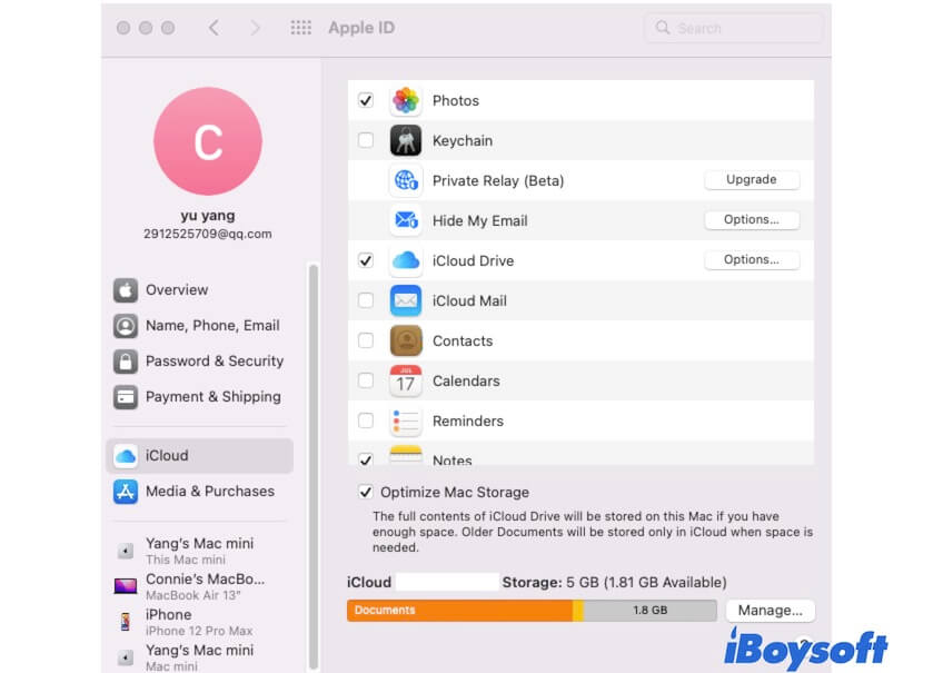 Alternativa de OneDrive a iCloud