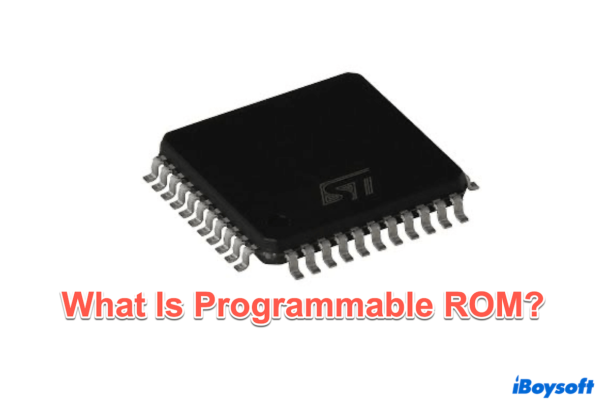 Qu'est-ce que la ROM programmable?