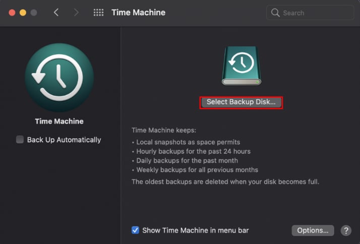 Copia de seguridad de tu Mac a QNAP NAS a través de la cuenta de usuario Time Machine