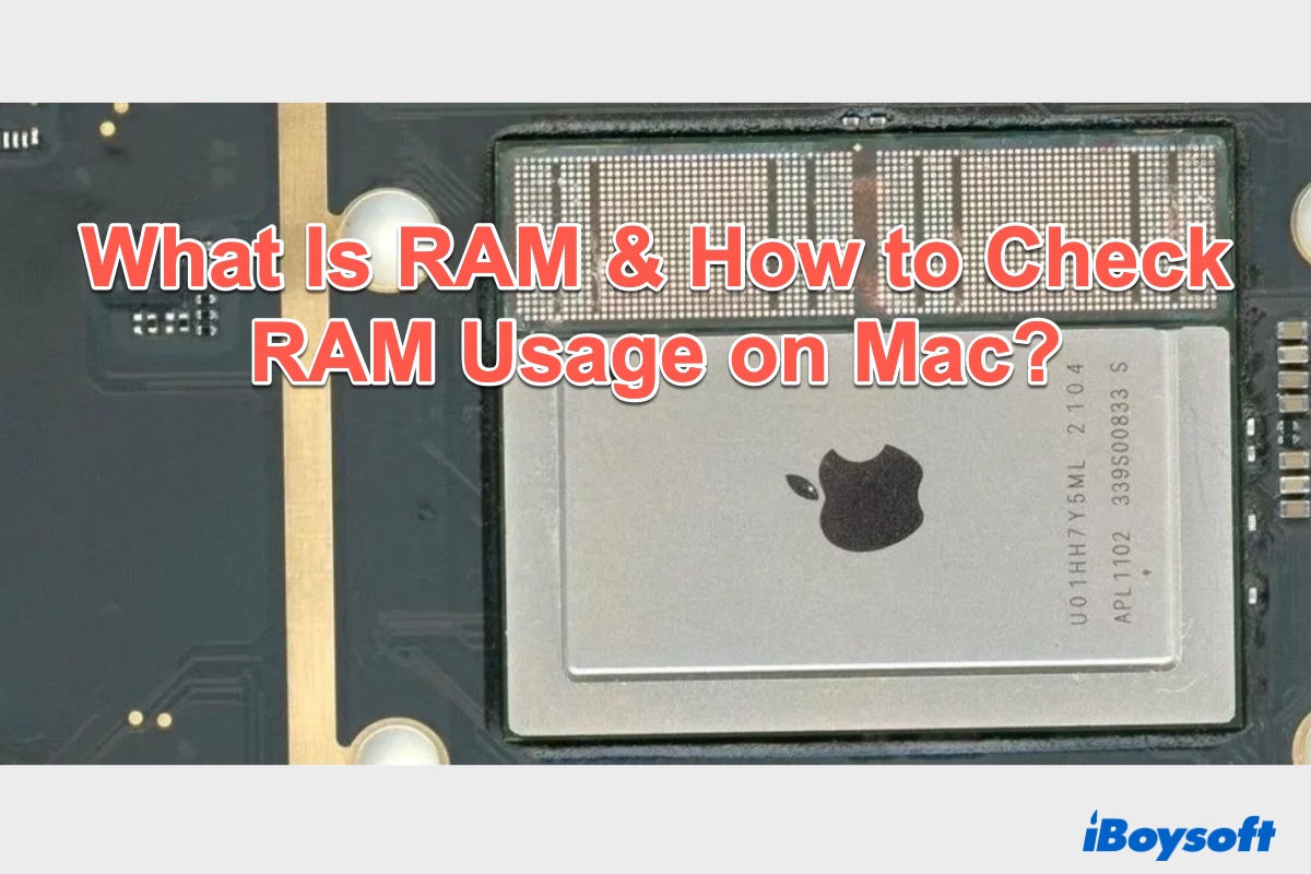 grøntsager skarp Forfalske What is RAM & How to Check RAM Usage on Mac?