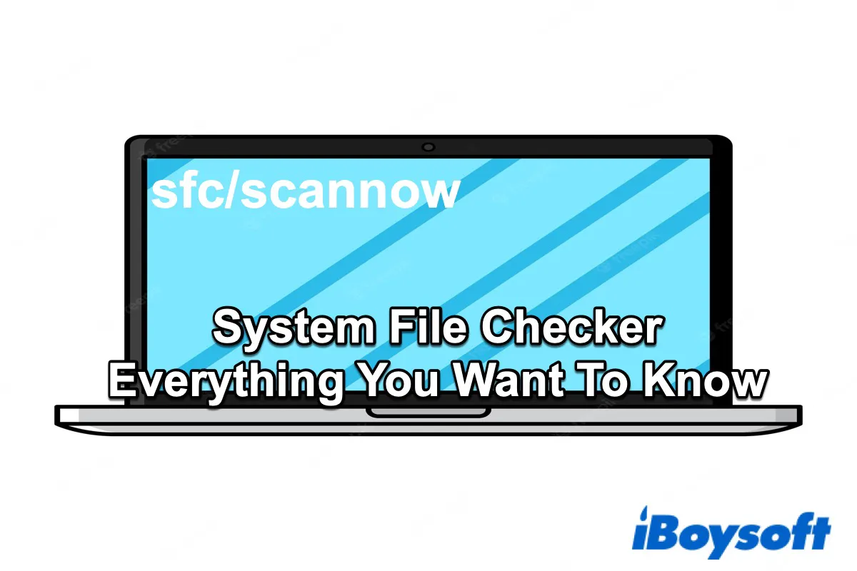 Was ist System File Checker und wie wird es unter Windows ausgeführt?