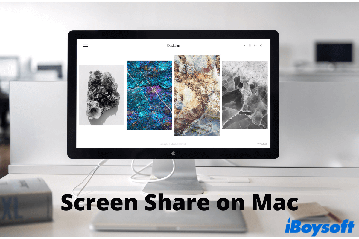 screen share on Mac