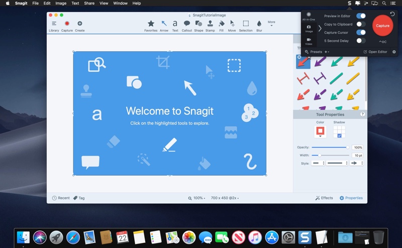 Snagit snipping tool