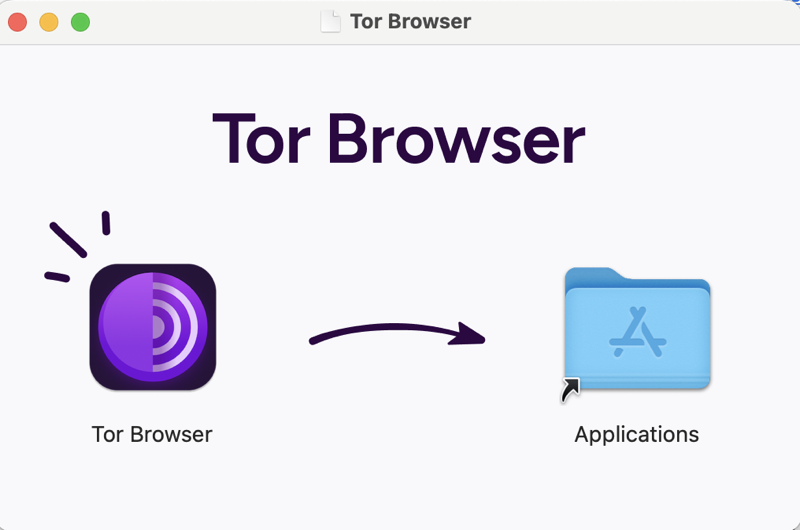 Install Tor Browser for Mac
