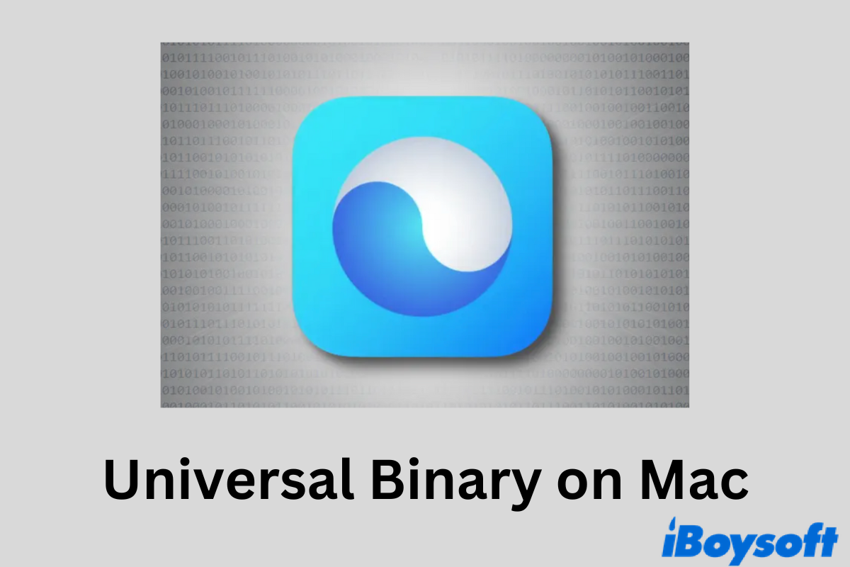Universal Binary on Mac