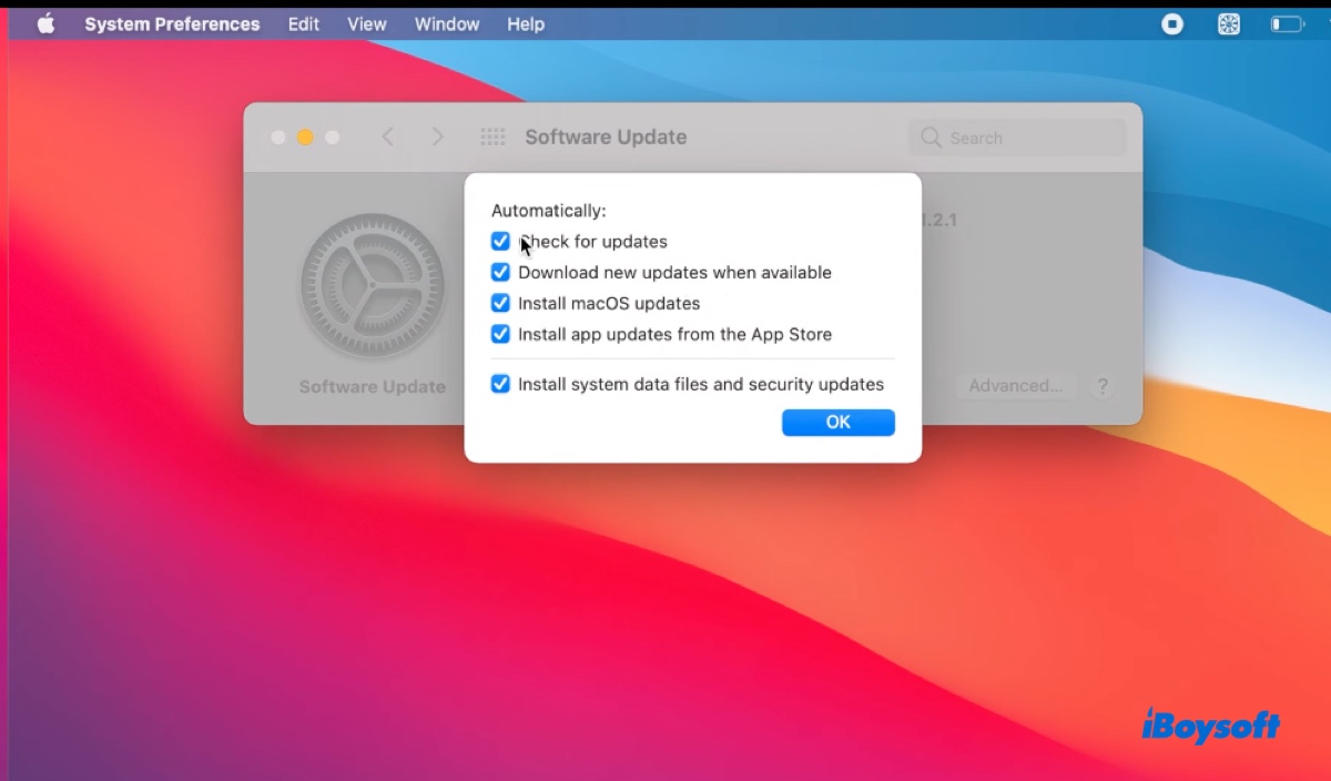 How to turn off automatic updates on macOS Monterey and earlier