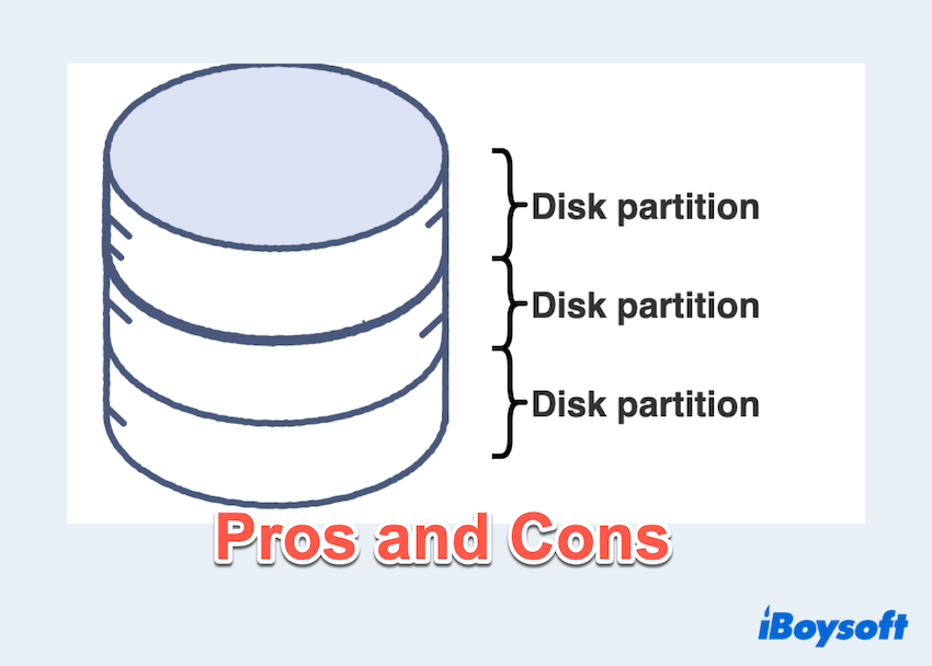 advantages and disadvantages of table partitions