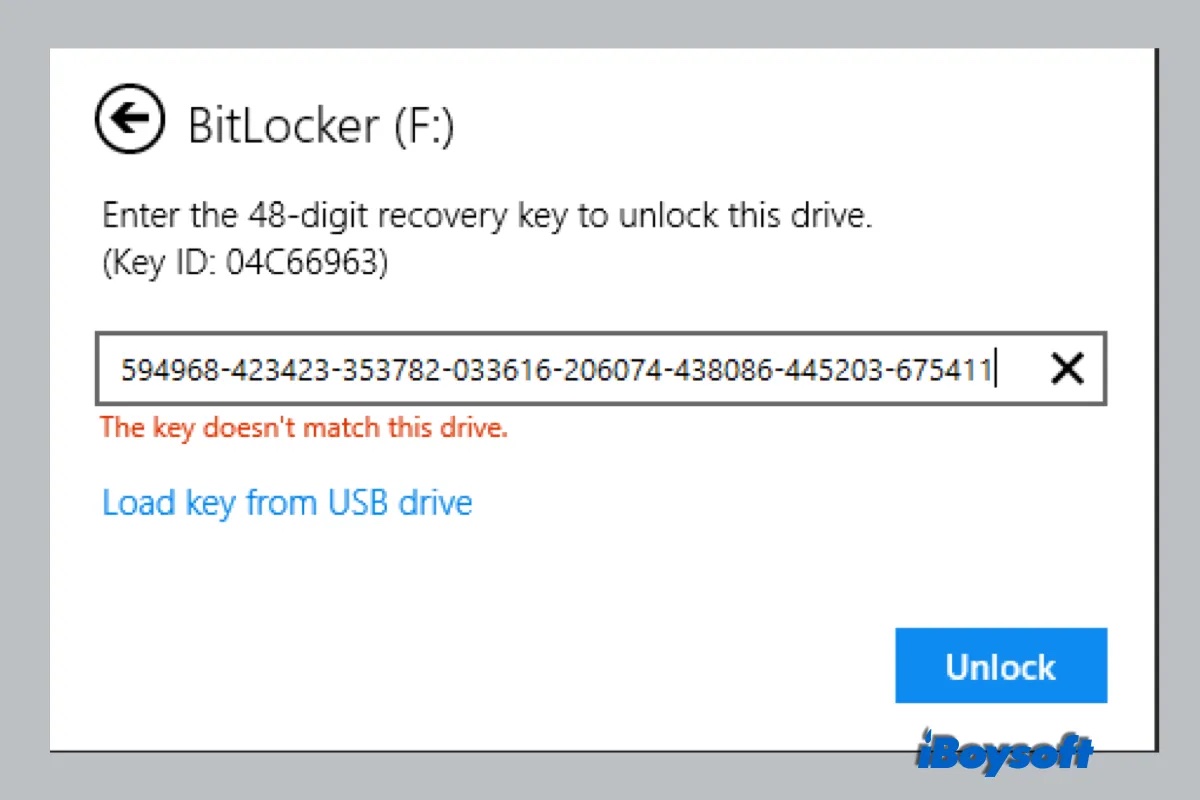 comment trouver la clé de récupération BitLocker