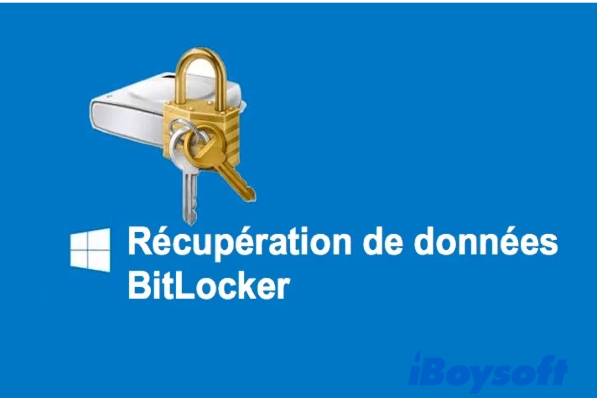 Récupération de données BitLocker