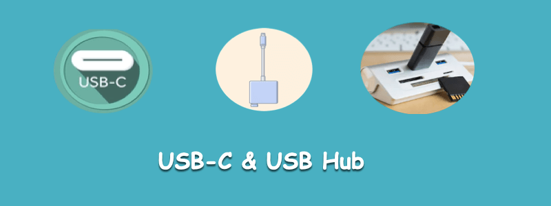 USB-C et hub USB