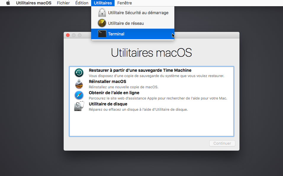 Récupérer les données en mode de récupération macOS via iBoysoft Server