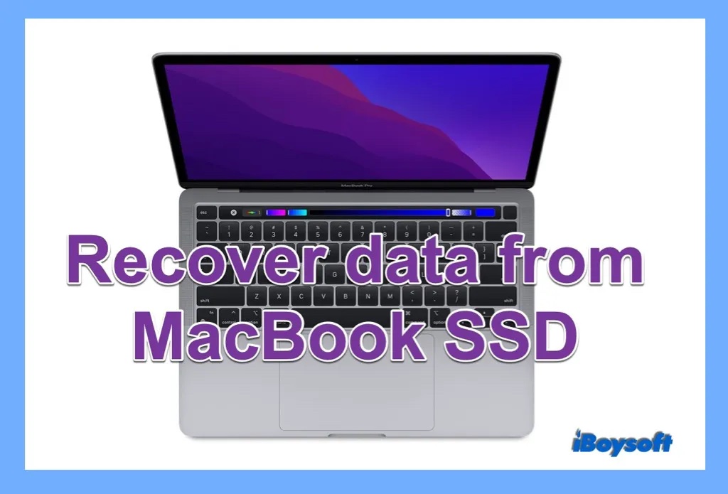 récupérer les données du ssd macbook
