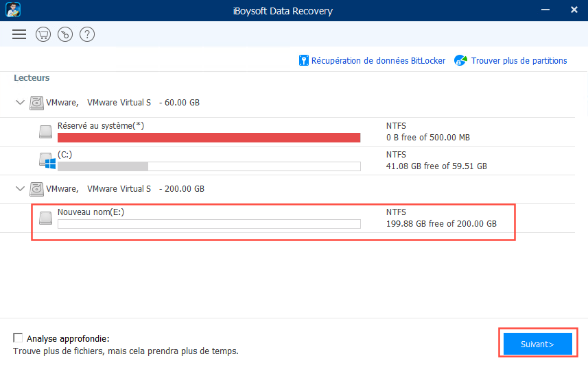 Récupérer les données depuis un disque dur externe avec iBoysoft Data Recovery