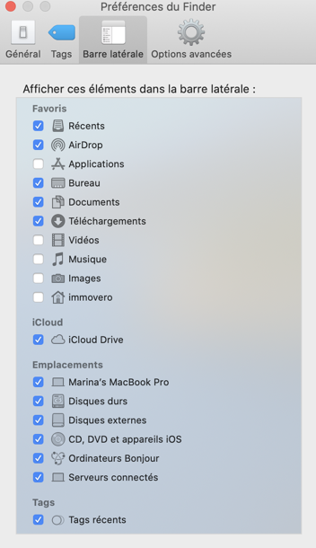 Show external hard drive in Finder