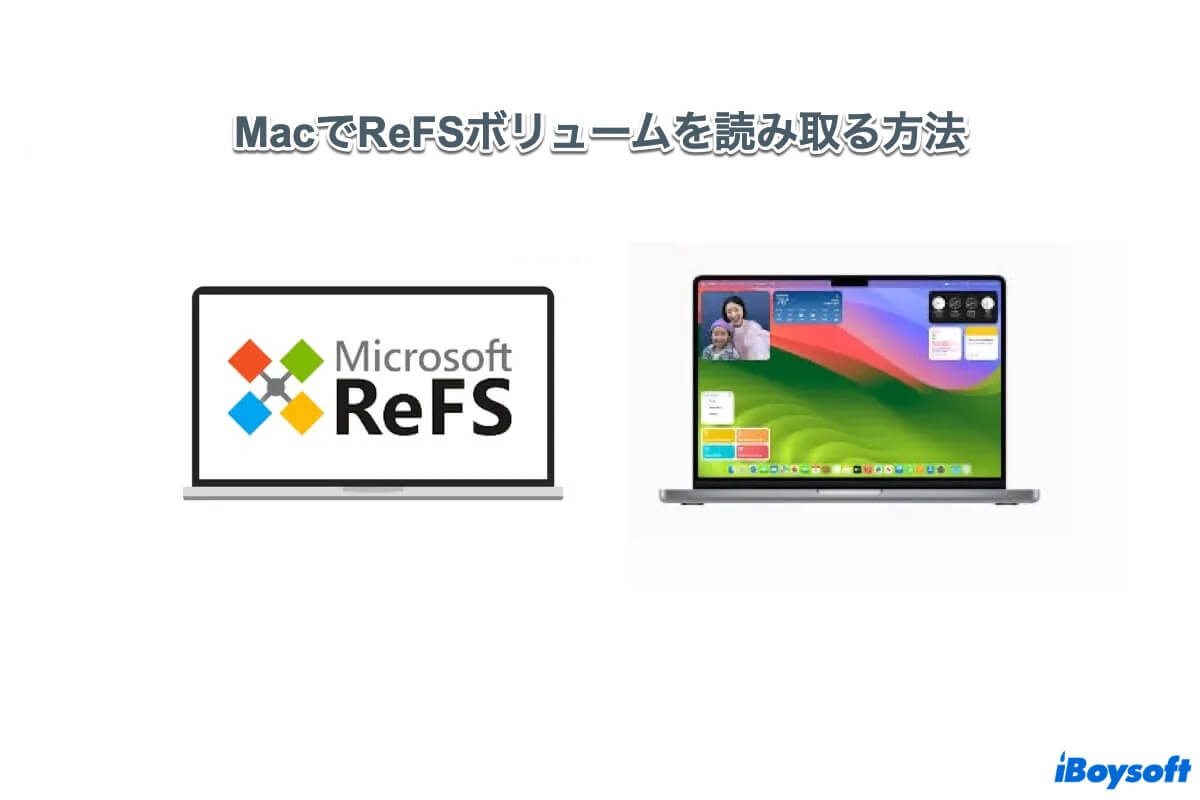 refsドライブを読む