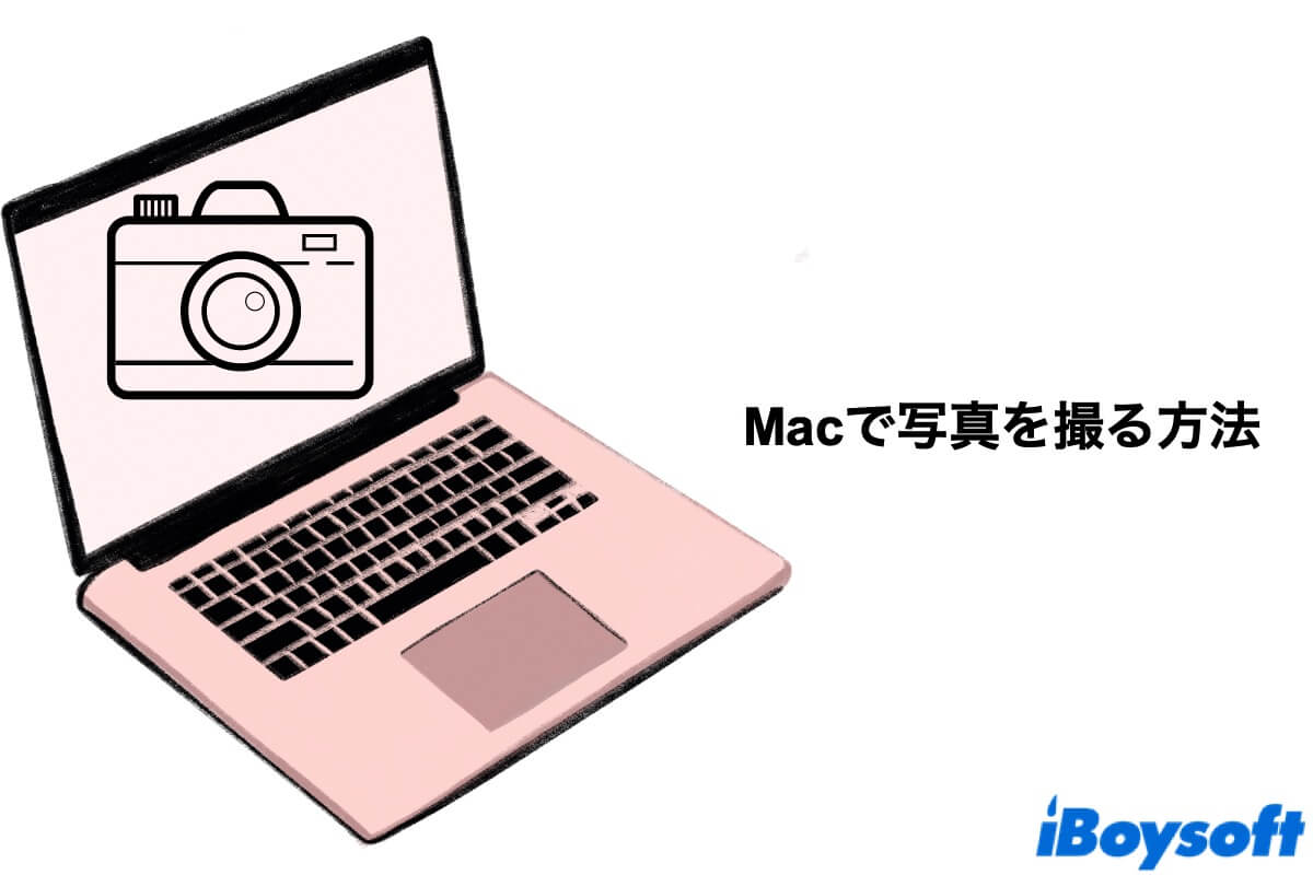 Macで写真を撮る