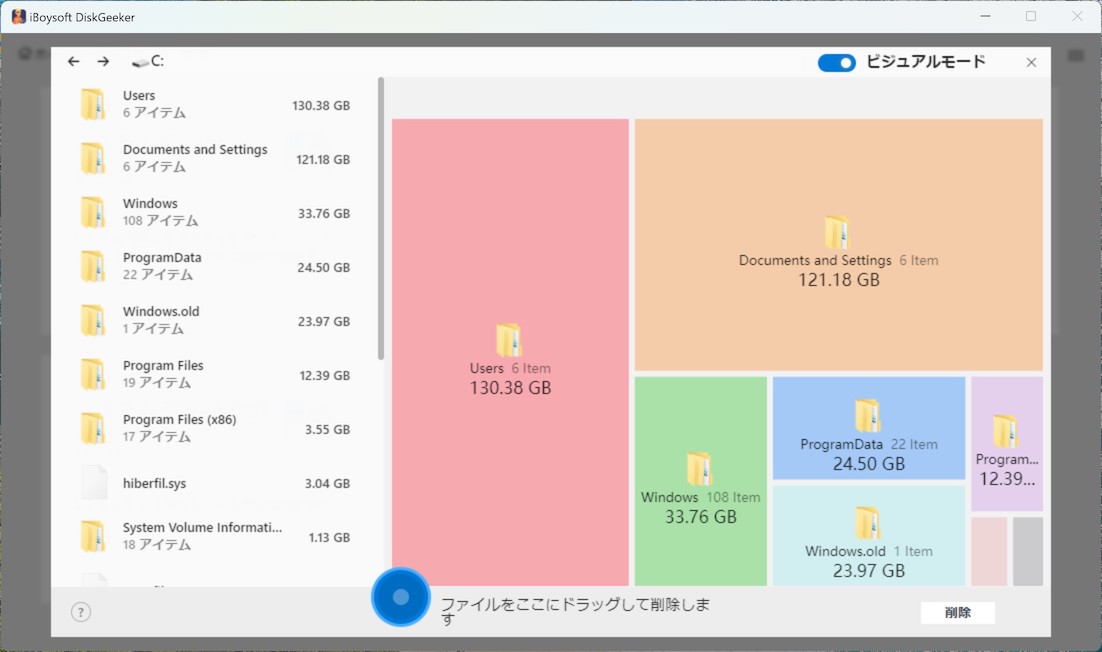 最高のディスクスペース分析ツール