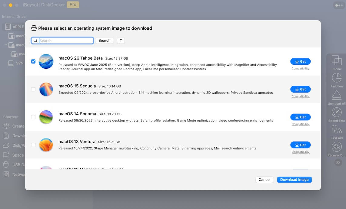 macOS Tahoe Beta'yı indir