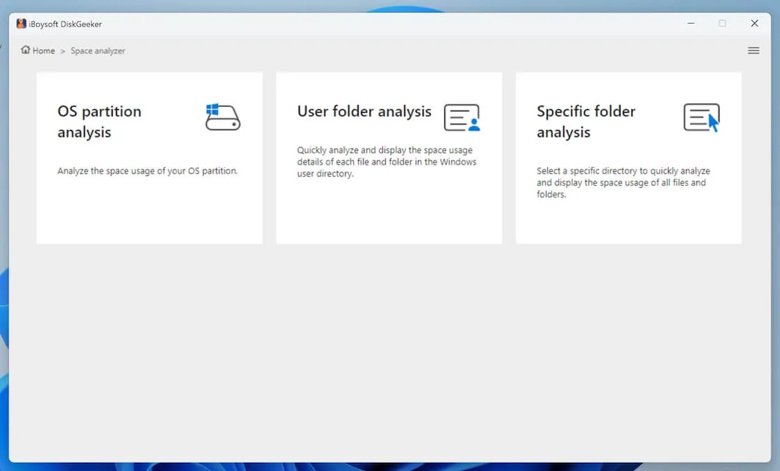 space analyzer module