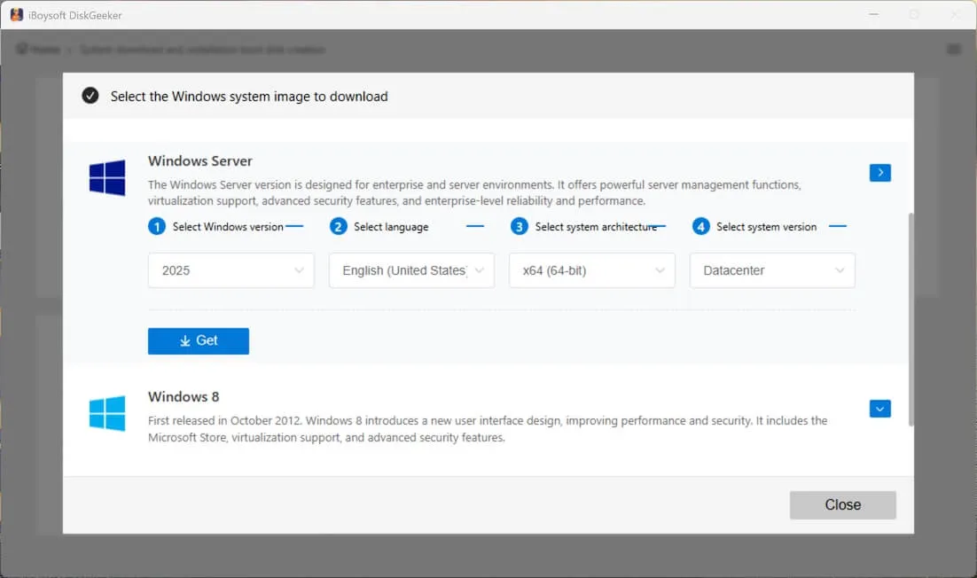 download Windows Server