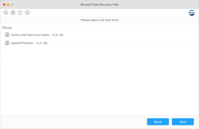 Recover lost data from deleted APFS partition