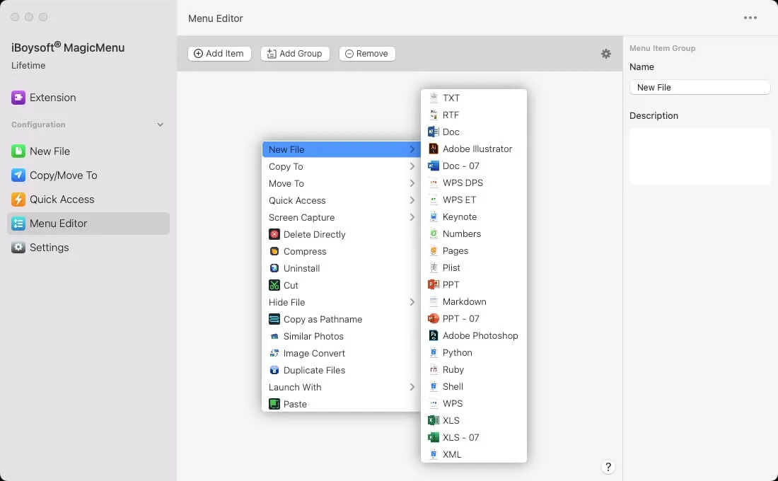 organizar archivos en Mac