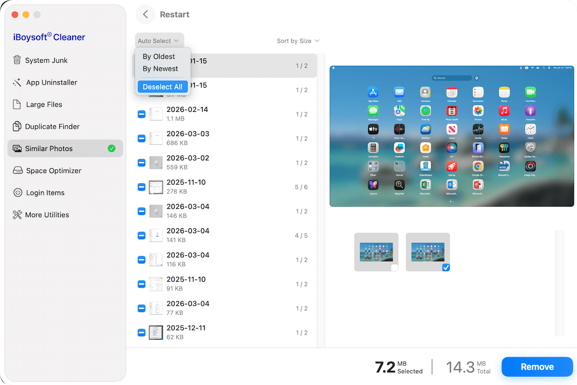 Similar Photos results