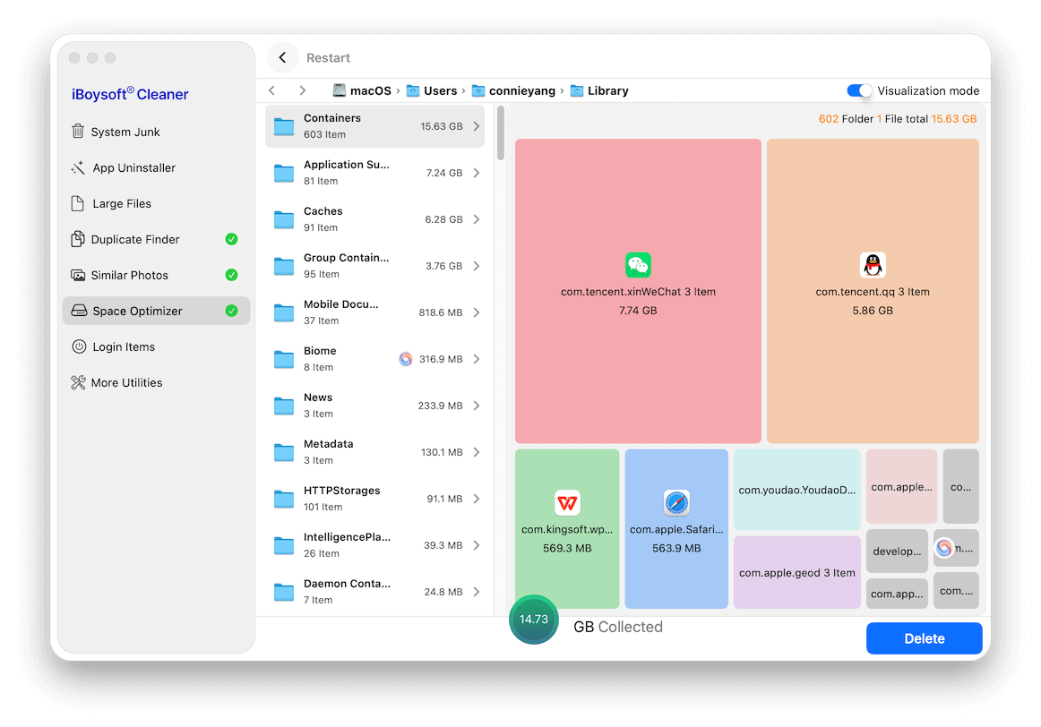 Collect unwanted files