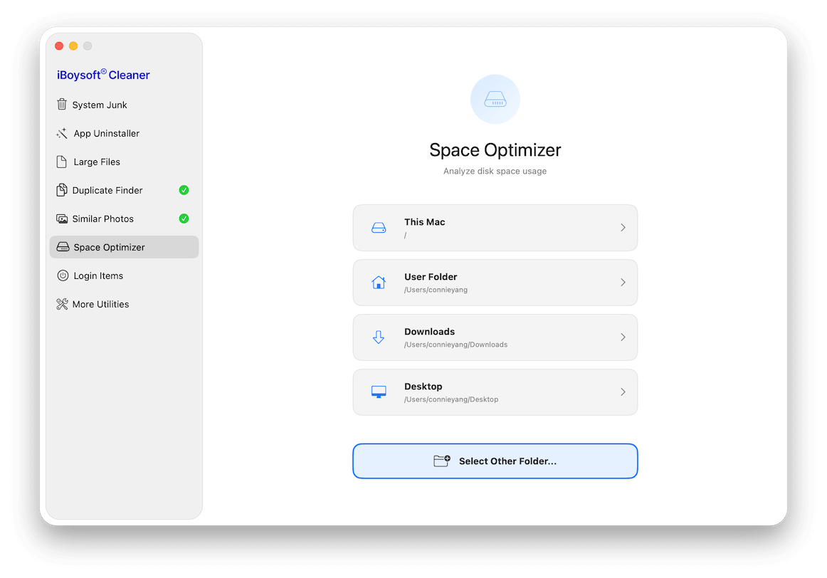 Space Optimizer