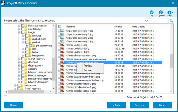 Recover lost data from BitLocker encrypted drive