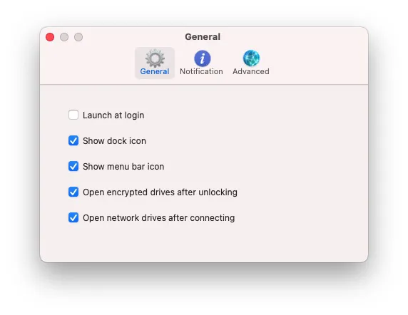 iBoysoft DiskGeeker general settings