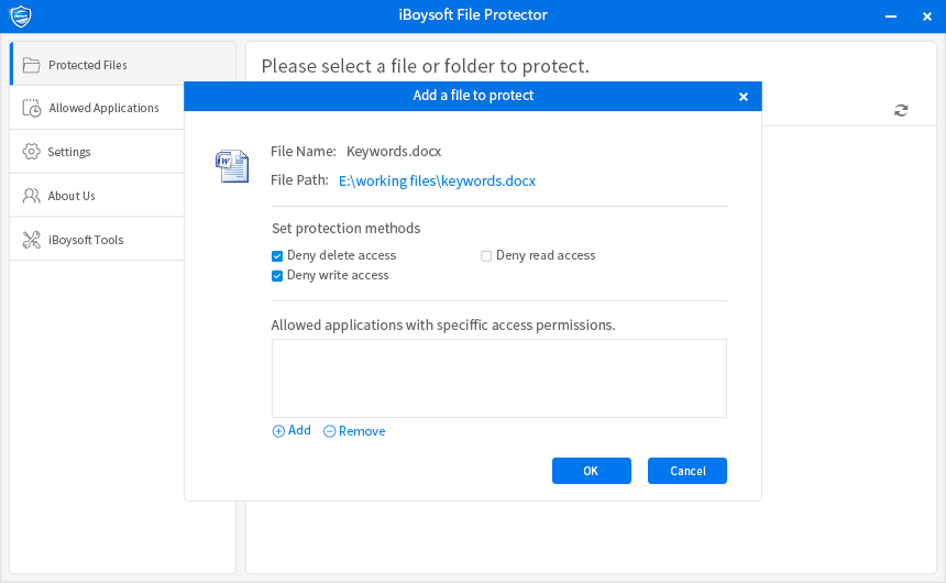 Folder lock software for Windows 10