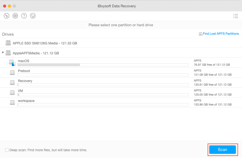 Recover lost data from corrupted drives
